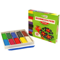 Набір для ліплення пластилін 331016/Cr 10 кольорів (331016/Cr)