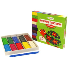 Набір для ліплення пластилін 331016/Cr 10 кольорів (331016/Cr)