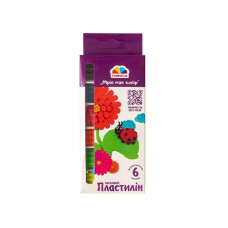 Набір для ліплення пластилін "Творчість" 400304, 6 кольорів (400304)