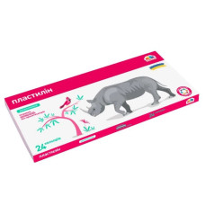 Набір для ліплення пластилін "Захоплення" 200316, 24 кольори (200316)