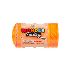 Незастывающая масса для лепки в банке 595120, 5x5x8 см Оранжевый(595120(Orange))