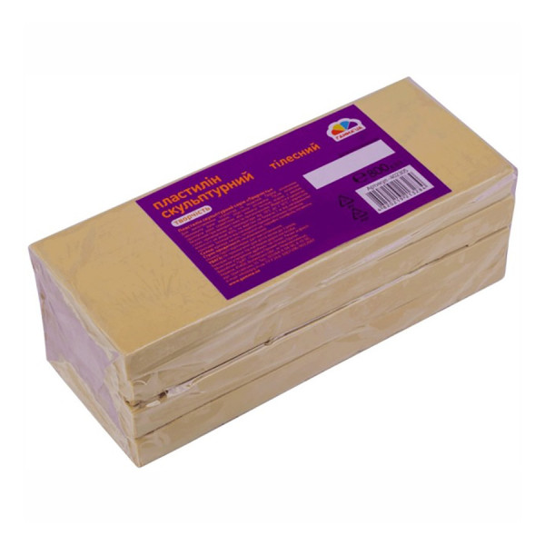 Пластилін скульптурний Творчість ГАММА'UA 402305 тілесний 800 грам (402305)