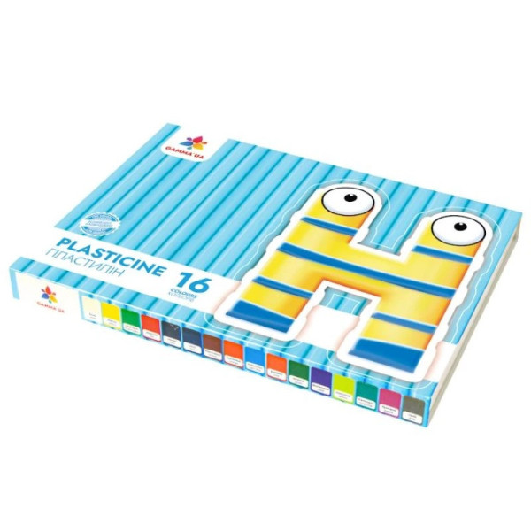 Дитячий набір пластиліну 200317, 16 кольорів (200317)
