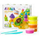 Меганабор пластилина "Файные мороженые" ЛИПАКА 15029-UA01 самостоятельно затвердевает(15029-UA01)