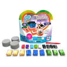 Набір для ліплення з повітряним пластиліном Squishy Monsters ТМ Lovin 70130 (70130)
