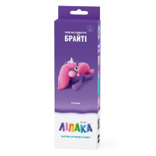 Набір самозатвердіючого пластиліну Райдужні єдинороги Брайті ЛІПАКА 30137-UA01 (30137-UA01)