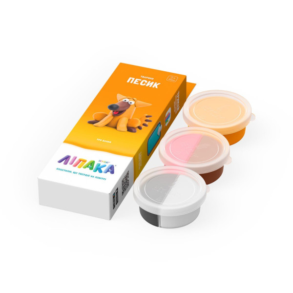 Набір самозатвердіючого пластиліну Песик ЛИПАКА 30048-UA01  (30048-UA01)