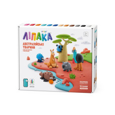 Меганабір самозатвердіючого пластиліну Австралійські Тварини ЛІПАКА 15027-UA01 (15027-UA01)