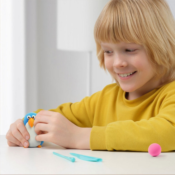 Меганабір пластиліну "Птахи" ЛІПАКА 15013-UA01 самостійно твердне (15013-UA01)