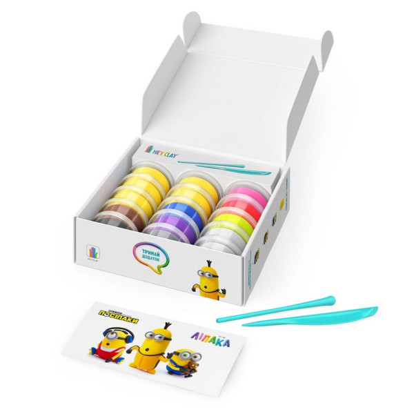 Меганабор пластилина "Посипаки" ЛИПАКА 15026-UA01 самостоятельно затвердевает(15026-UA01)