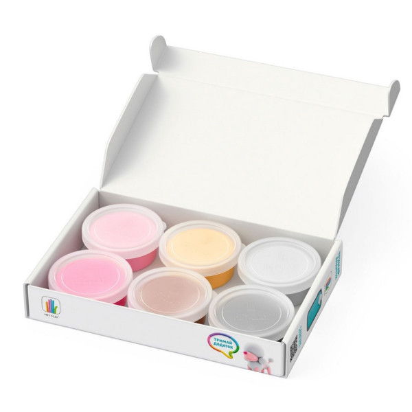 Набор пластилина "Собаки-Друзья: Комондор Муди, Бульдог Гипно, Пудель Поппи" ЛИПАКА 60057-UA01 самостоятельно затвердевает(60057-UA01)