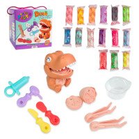 Дитячий набір для творчості "Містер тісто Dino Dentist" 41020, 24 предмети (41020ST)