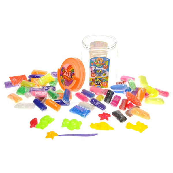 Набір креативної творчості "3 в 1: Тісто і пластилін" TAB-01-01U (TAB-01-01U)