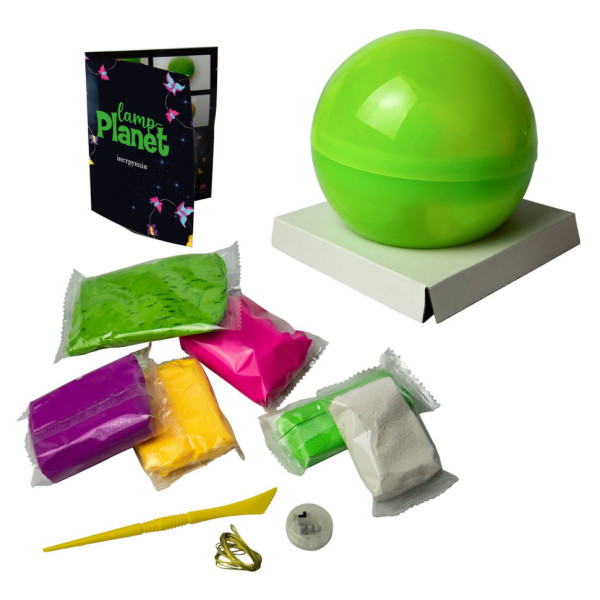 Набір для творчості "Lamp-planet" 30224 пластмасові напівсфери (30224)