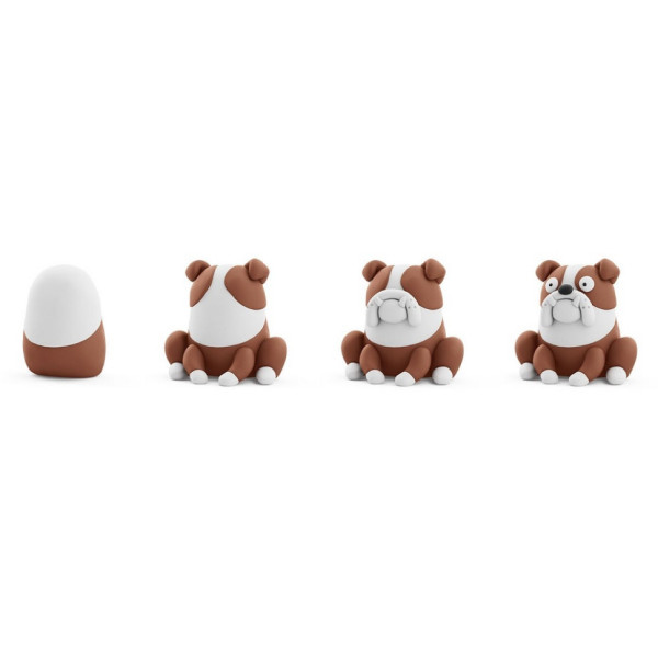 Набір пластиліну "Собаки-Друзі: Бульдог Гіпно" ЛІПАКА 30148-UA01 самостійно твердіє (30148-UA01)