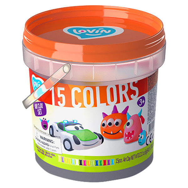 Набор для лепки с воздушным пластилином Компания монстров ТМ Lovin 70146(70146)