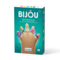 Набор самозатвердевающего пластилина ЛИПАКА 31001-UA01 Бижутерия: Цветочные Кольца(31001-UA01)