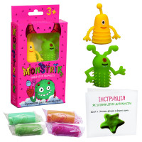 Набор для творчества "Monstrik" Strateg 71823 (укр.) Розовый(71823(Pink))