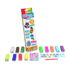 Тесто для лепки "Neon and Classic" Lovin 41182, 12 цветов(41182)