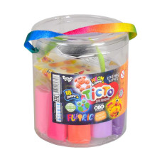 Креативна творчість "Тісто для ліплення "FLUORIC" TMD-FL-18-01U 18 кольорів (TMD-FL-18-01U)