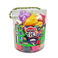 Креативна творчість "Тісто для ліплення "Master Do" TMD-01-05, 18 кольорів (TMD-01-05)