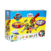 Набір для творчості "Тісто для ліплення" Master Do" Шеф-кухар Піца TMD-10-01U з інструментами (TMD-10-01U)