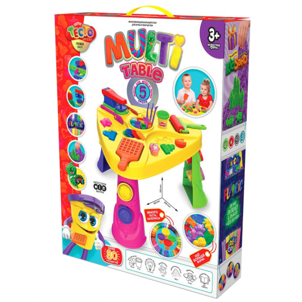 Набір для креативної творчості "MULTI TABLE" MTB-01-01 зі столиком  MTB-01-01U (MTB-01-01U)