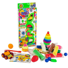 Набір тіста для ліплення TM Lovin'Do Асорті 9 кольорів Арома 41020 (41020)