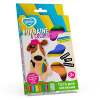Набір для ліплення з тістом Асорті 6 кольорів #Ukraine TM Lovin 41171 (41171)