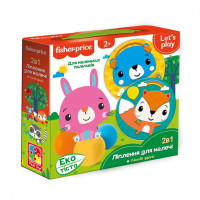 Набір для творчості Fisher Price "Лісові друзі" VT4502-04 з екотестом (VT4502-04)