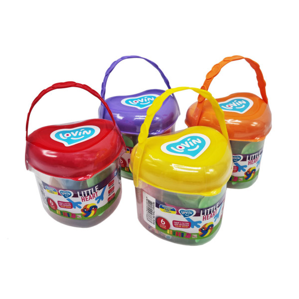 Набір для ліплення з тістом Little Heart 41240, 6 стиків (41240)