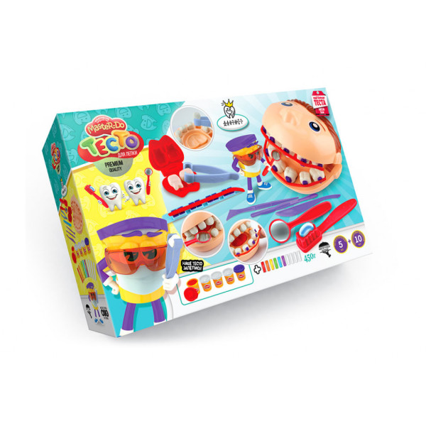 Набор креативного творчества "Тесто для лепки "Master Do" ДАНТИСТ TMD-12-01U(TMD-12-01U)