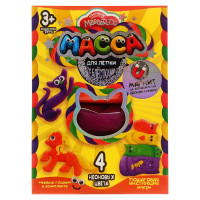 Набір креативної творчості Маса для ліплення "MASTER DO" MMD-02-01, 4 кольори Вид 8 (MMD-02-08)