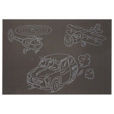 Гравюра А5 "Транспорт" ГрА5с-14 економ варіант у пакеті 21 х 14,8 см (ГрА5с-14)