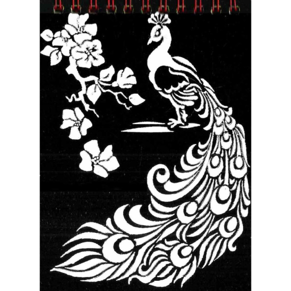 Креативное творчество "Grattage" GRT-02-02 А6, 3 рисунка, ручка штихель, русский язык(GRT-02-02)