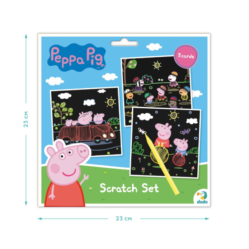 Набір гравюр Peppa Pig "Веселі розваги" Dodo 200185