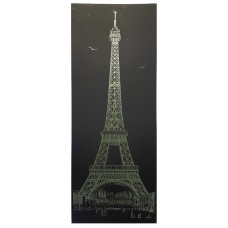 Гравюра панорама "Ейфелева вежа" ГрВ2-1 економ варіант в пакеті 41х15 см (ГрВ2-1)