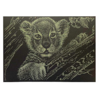 Гравюра А4 "Левеня" ГрА4-10з економ варіант в пакеті 29,7х21 см (ГрА4-10з)