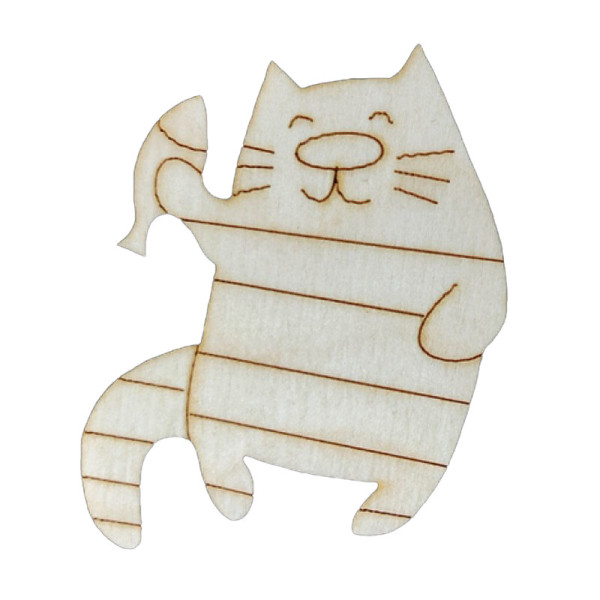 Набір дитячої творчості Розпис по дереву "Магніти-веселі коти" РД-011 (РД-011)