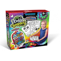 Комплект креативного творчості My Color BagPack CBP-01 рюкзак-розмальовка  Сови (CBP-01-01)