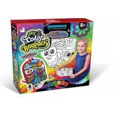 Комплект креативного творчества"My Color BagPack" CBP-01 рюкзак-раскраска Совы(CBP-01-01)