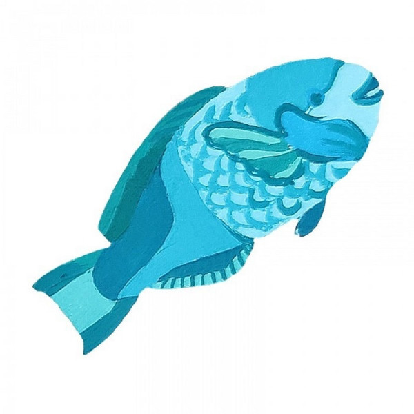 Набір дитячої творчості Розпис по дереву "Магніти-риби" РД-007 (РД-007)