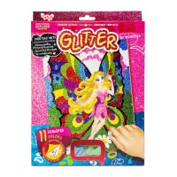 Раскраска глиттерными блестками по номерам "Фея" РГН-02-05 мини 20,5х26 см(РГН-02-05)