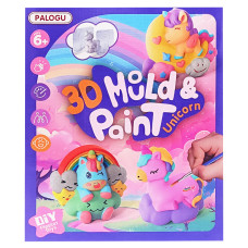 Набір для творчості Гіпсова розмальовка "Unicorn" S138-34(Unicorn) гіпс, форми, фарби (S138-34(Unicorn))