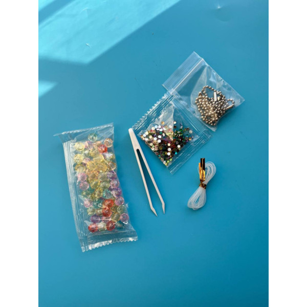 Набір для творчості "Unicorn" 9042E, брелоки, розфарбування, намистини, фарба  (9042E)