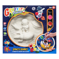 Набір для творчості Гіпсова розмальовка "Space Series" MK5430-822 тарілка 16,5 см (MK5430-822)