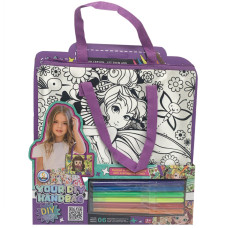 Дитячий набір для творчості "Сумка-розмальовка" Z186-4E 1 відділення (Z186-4E)