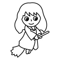 Картина-трафарет для розфарбовування піском "Літаюча чаріниця" Т-а5152 А5 (Т-а5152)