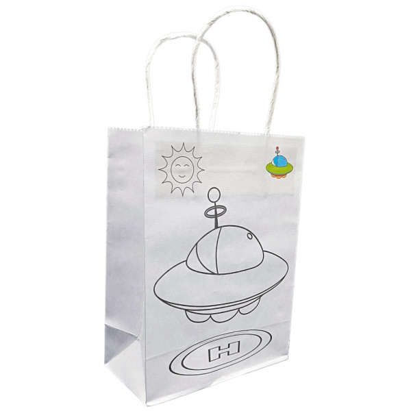 Дитяча розмальовка "Тарілка НЛО" 23-201-5 з фломастерами (23-201-5)