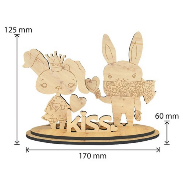 Дитячий набір для творчості "Можна поцілувати" FDCKW-045 (FDCKW-045)